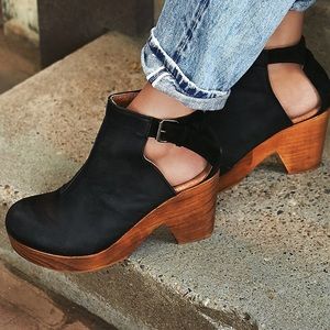 Free People clog heel